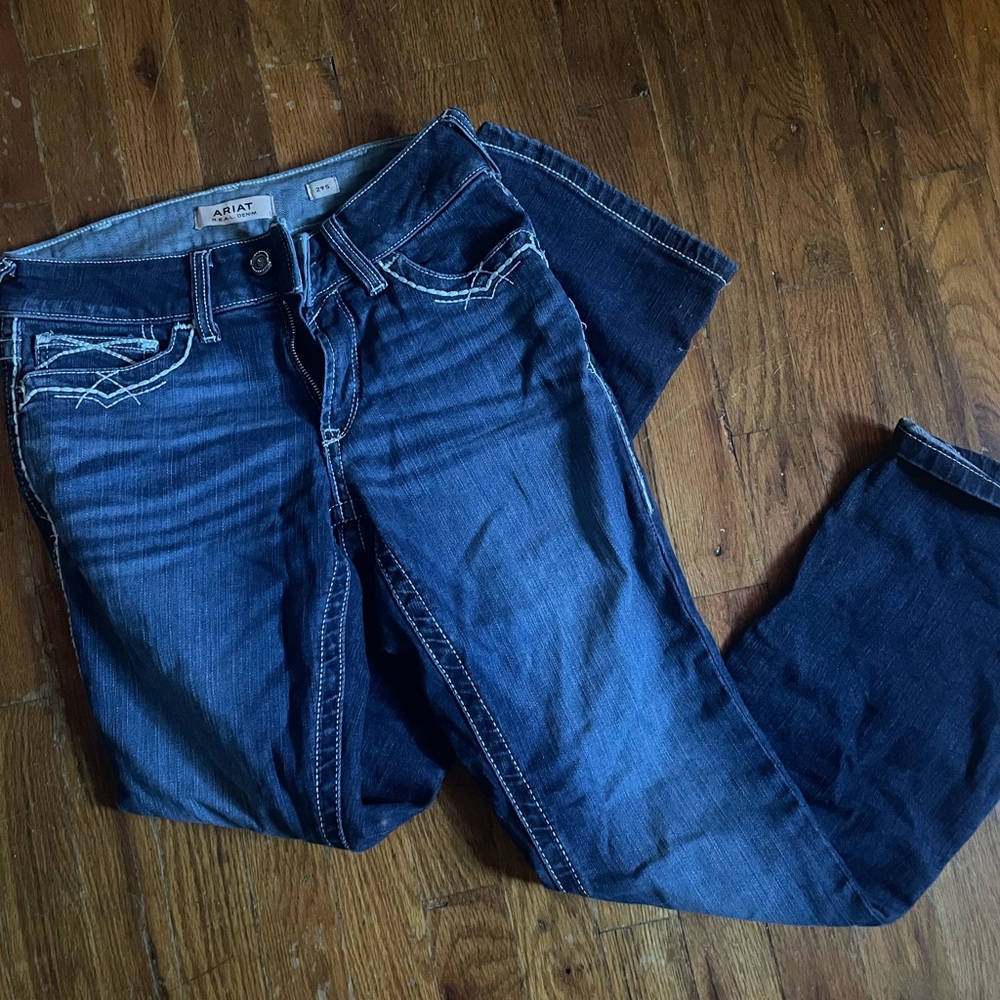 Ariat Women's Dark Blue Straight Leg Jeans